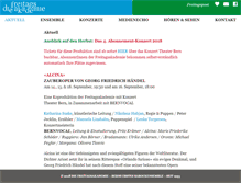 Tablet Screenshot of freitagsakademie.com
